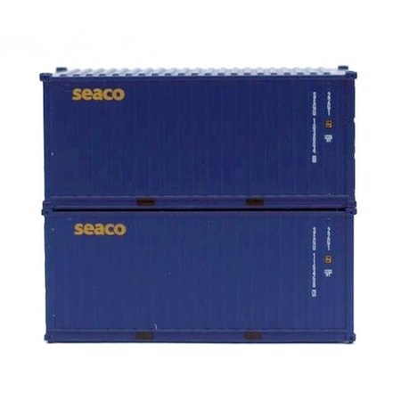 Jacksonville Terminal 20 ft. N Seaco Standard Height Container, 2PK JTC205336